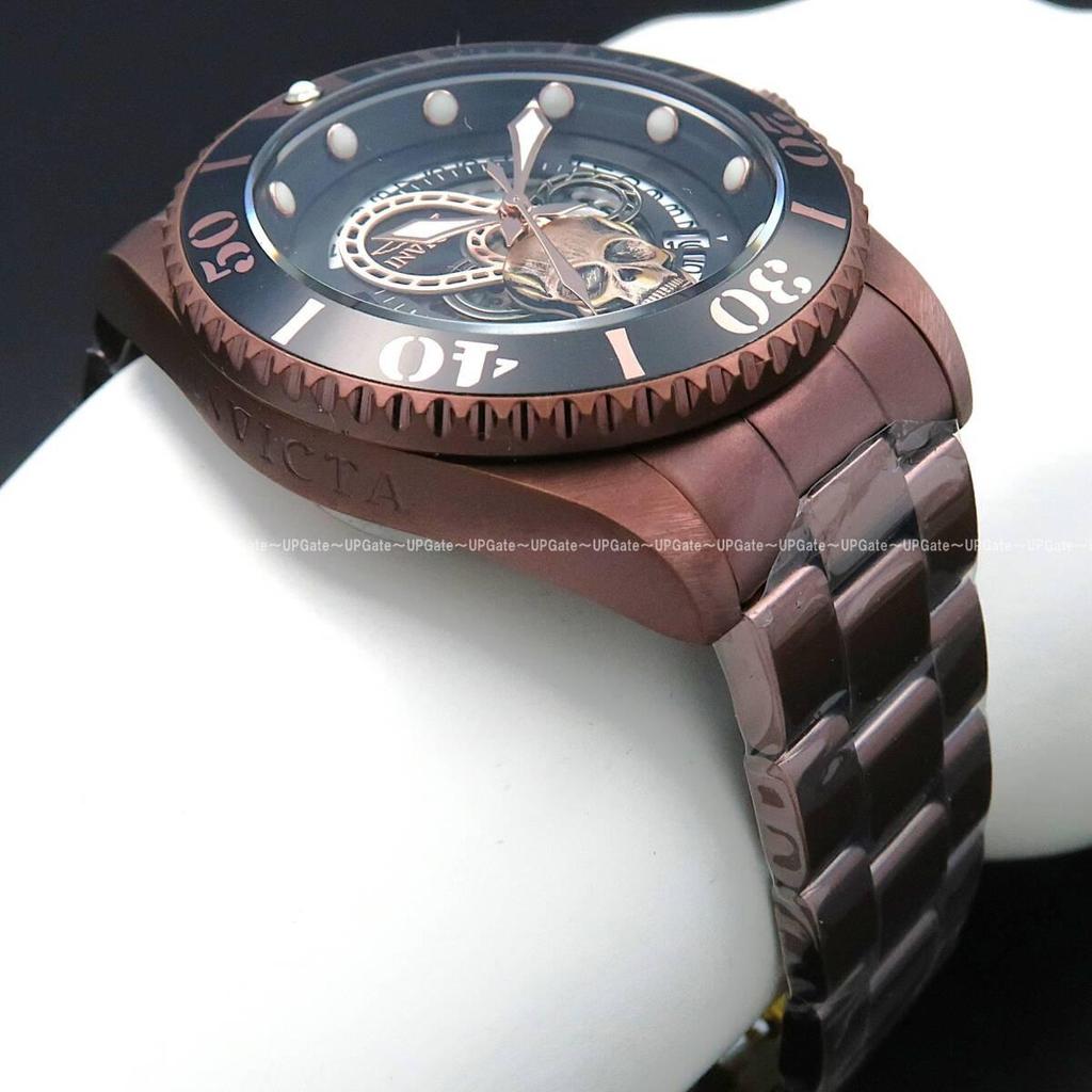 Б/У Винтажная обработкаАвтоматический завод Коричневый INVICTA Pro Diver 46679 Invicta Pro Diver