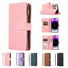 Wallet 9 Card Flip Zipper Leather Case for for Samsung S23 S22 S21 S20 Ultra Plus A13 A14 A54 A53 iPhone 15 14 Plus 13 12 11 Pro Max X XR XS Max 8P 7P