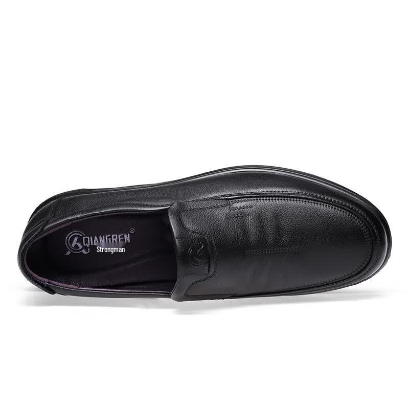 Мужские кожаные мокасины Qiangren в стиле business casual