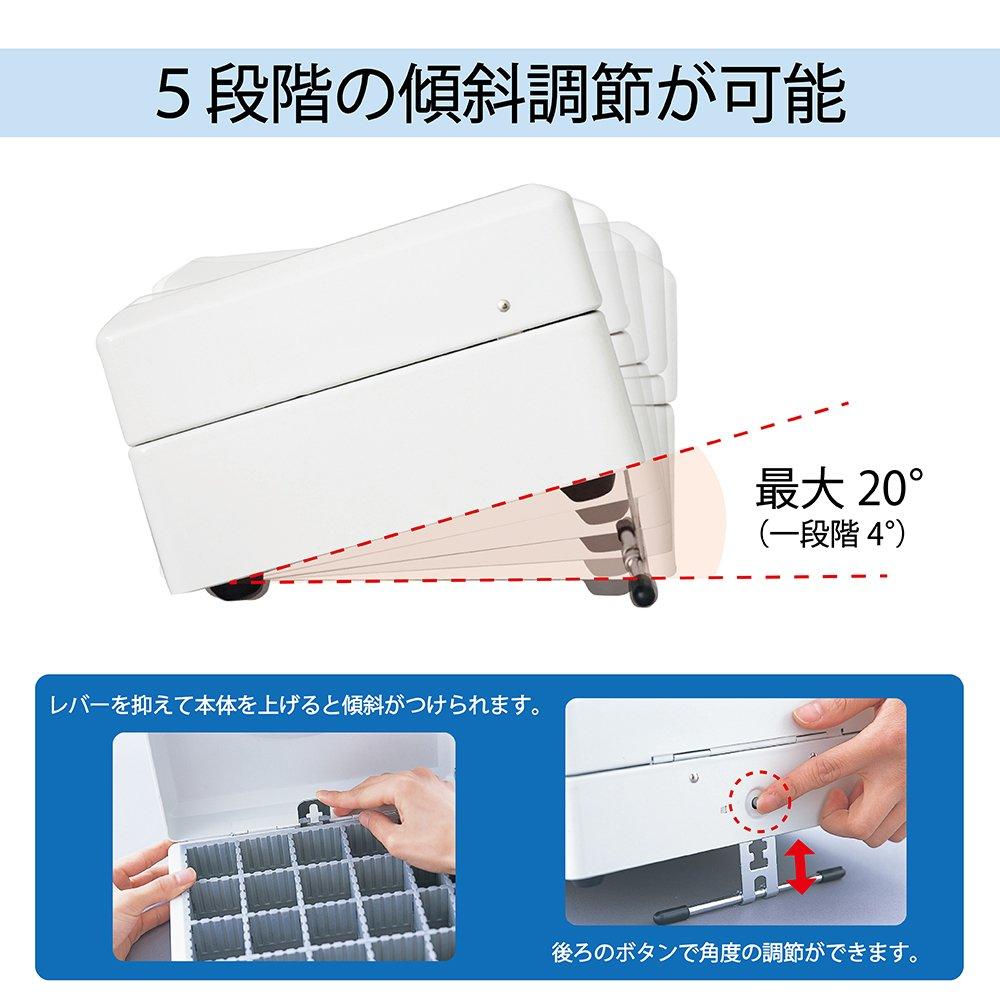 Carl Office Seal Case, Steel Seal Box, Special Size 2, Holds 196 Subject Seals, SB-7005
