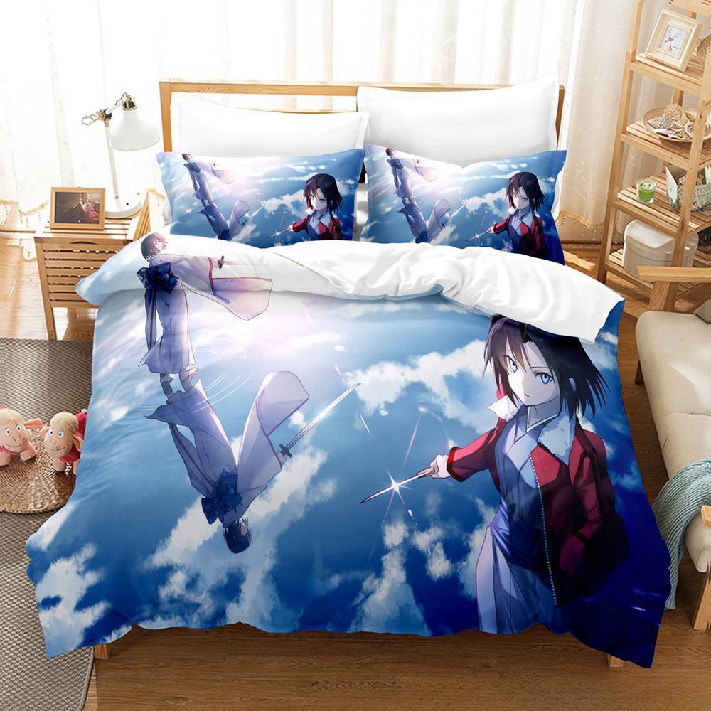 3d Printing AnimeThe Garden of Sinners Bedding Set Single Twin Full Queen King Size Bed Set Adult Kid Bedroom Duvet cover Sets