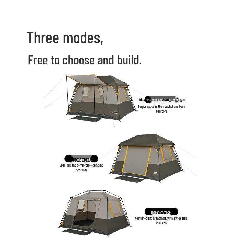Naturehike Cape 5.2 Square Quick-Open Automatic Camping Tent