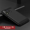 Применимо к чехлу для телефона Samsung Galaxy A1S Чехол Samsung A1S защитный Углеродное волокно матовое всесторонний мягкий силикон
