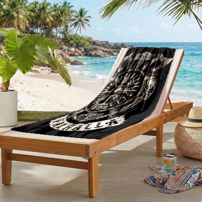 Mythology Valhalla Fashion Beach Towel: Ideal for Summer Adventures Soft, absorbent and quick drying suitable for swimming and bathing