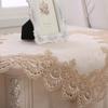 Table Cloth Round Tablecloths Luxury Embroidered Tablecloth Table Dining Table Cover Water Soluble Lace Wedding Flower Dust