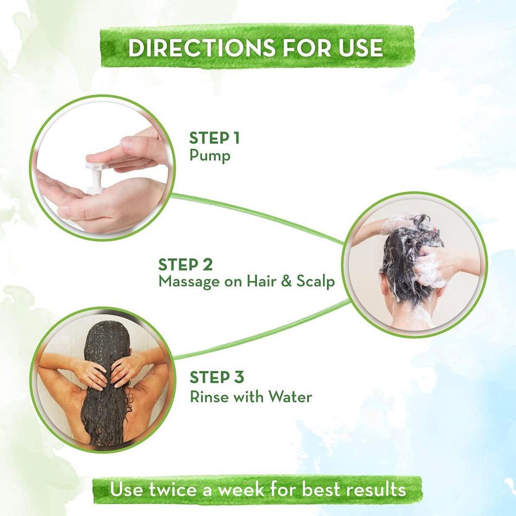 Mamaearth Шампунь с яблочным уксусом и биотином для длинных и блестящих волос – 250 мл