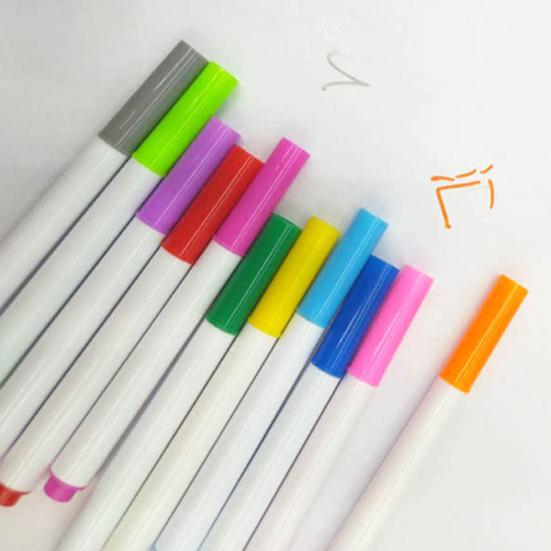 8/12Pcs Water Soluble Chalk Markers LED Boards Art Crafts Smooth Application Bold Lines Erasable Ink Neon Pens