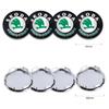 56/60/68/65mm Car Styling Wheel Center Hub Caps Rim Cover Badge Sticker For Skoda Octavia Fabia Rapid Superb Kodiaq Karoq Kamiq