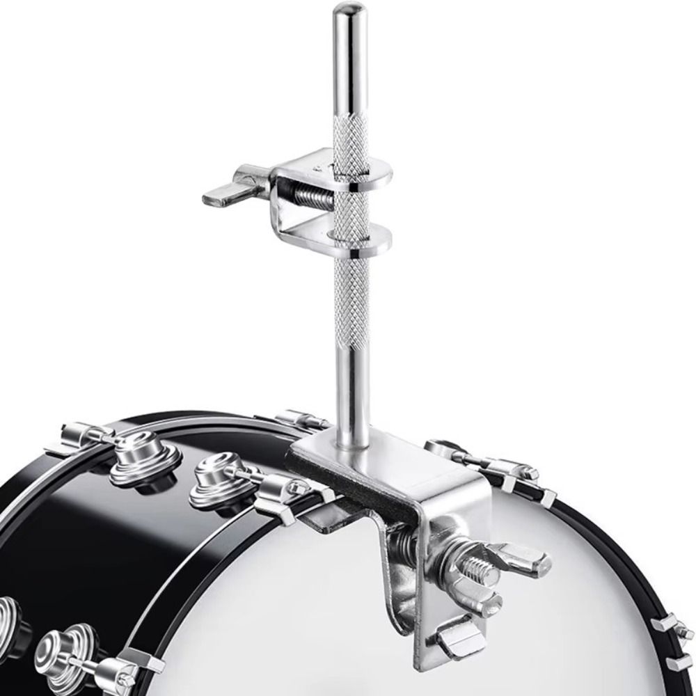 Musical Instrument Support Clip Drum Cowbell Clamp Percussion Accessory Percussion Bracket Stand