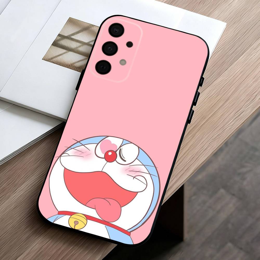 C-CARTOON D-Doraemon C-cute Phone Case For Samsung Galaxy A73,A72,A71,A70,A53,A52,A51,Others Soft Black Cover