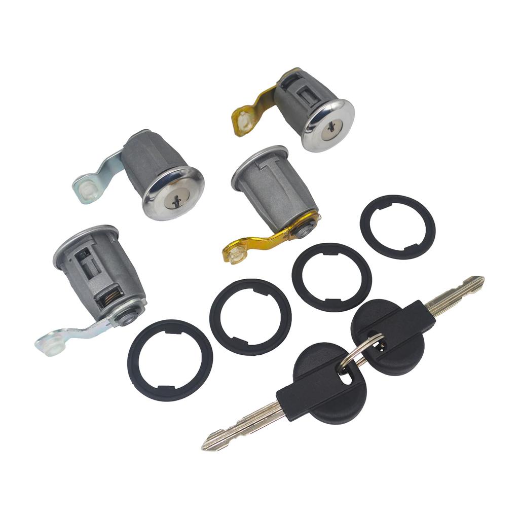 Hight Quality Set of 2/3/4 Door Lock 2 Keys Barrel Set Compatible 9170.G3 9170.CW 252522 FOR CITROEN Berlingo Xsara PEUGEOT