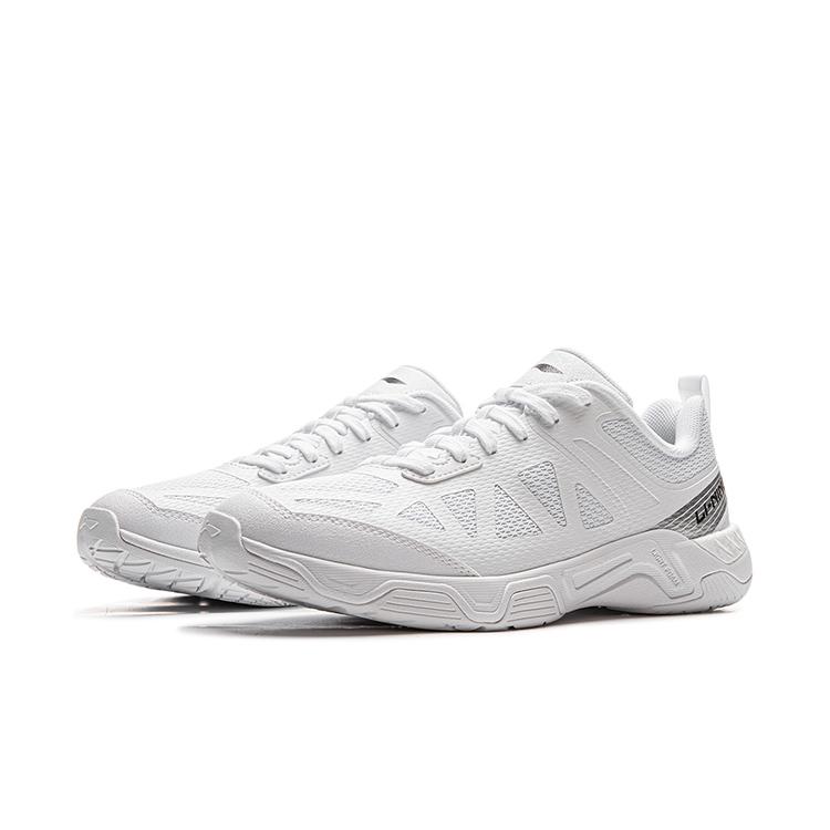 Li Ning износостойкие дышащие низкие тренировочные кроссовки мужские стандартные белые APPV009-1