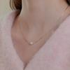 Lewe Pearl Point Shiny Chain Necklace