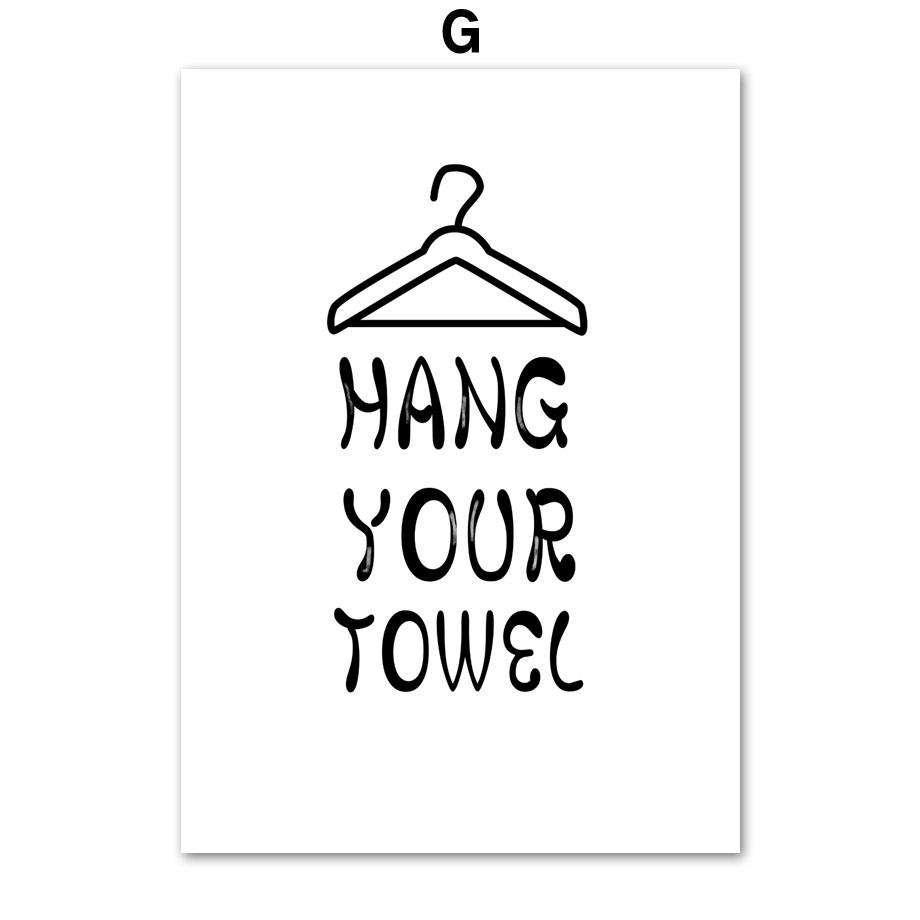 Забавная цитата, щетка для туалетной бумаги, зубы, ванна, настенная живопись на холсте, постеры на скандинавскую тему и принты, настенные панно для декора ванной комнаты