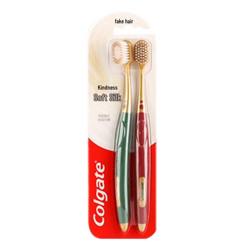 Colgate Широкая Мягкая Шелковистая Зубная Щетка (2-Pack)