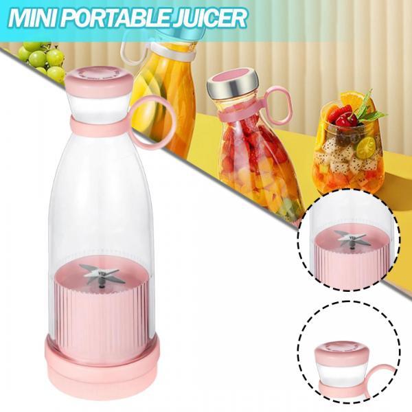 1 шт. полезный портативный электрический мини-блендер-миксер-шейкер бутылка USB перезаряжаемая соковыжималка для фруктов LM