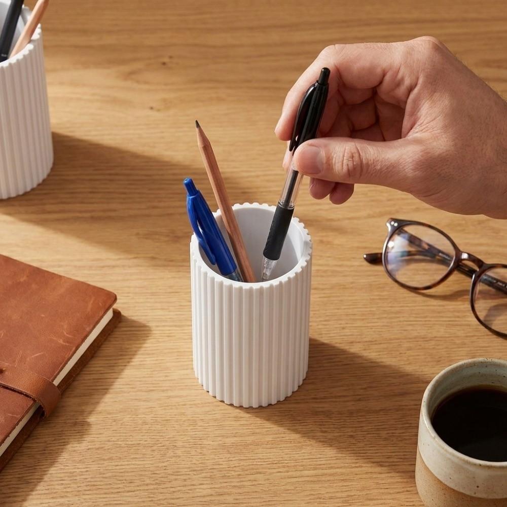 Minimalist Pencil Holder 3D Printed Desk Stationery Storage Storage Container Desk Stationery