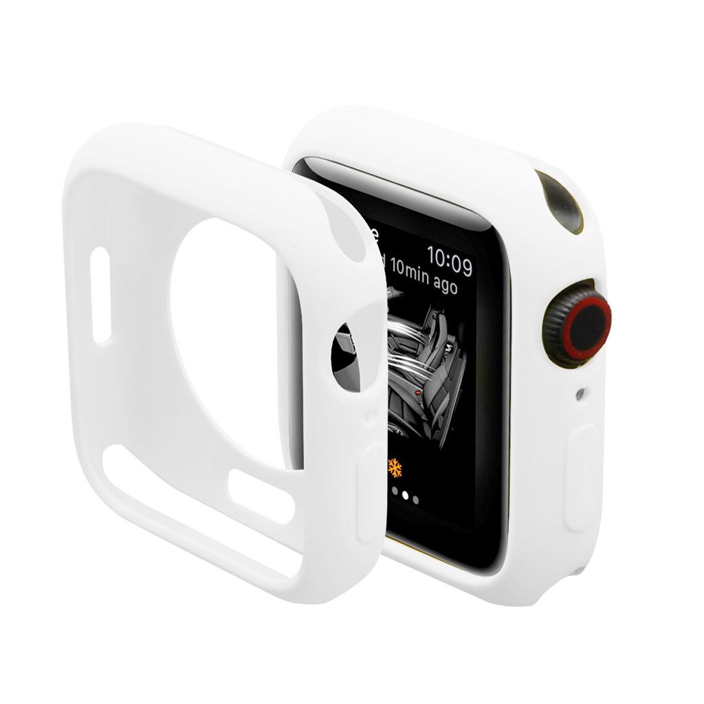 Чехол для Apple Watch Case 45мм 41мм 44мм 40мм 42мм 38мм 44 45 мм силиконовый защитник Оболочка iWatch серия 3 4 5 se 6 7 8 Бампер