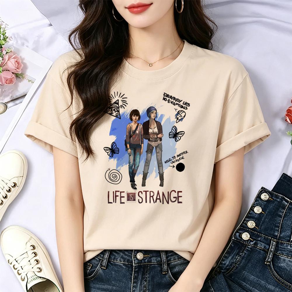 Life Is Strange топ футболки женские винтаж смешной стритвир альтернативный футболка стритвир дешевый кутекор
