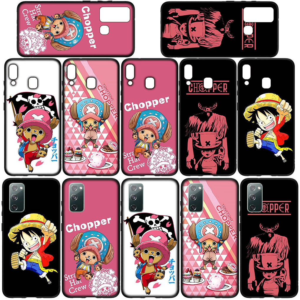 Case for Samsung Galaxy S25 S23 S24 Ultra FE Plus S9 A05 A06 A15 A16 A36 A37 A35 A54 A55 A56 A57 A25 A26 A53 One Pieces Coque Tony Chopper Luffy Cover