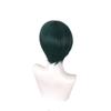Anime 35cm Maki Zenin Cosplay Wig Anime Jujutsu Kaisen Christmas Dark Green Short Heat Resistant Synthetic Hair Wigs