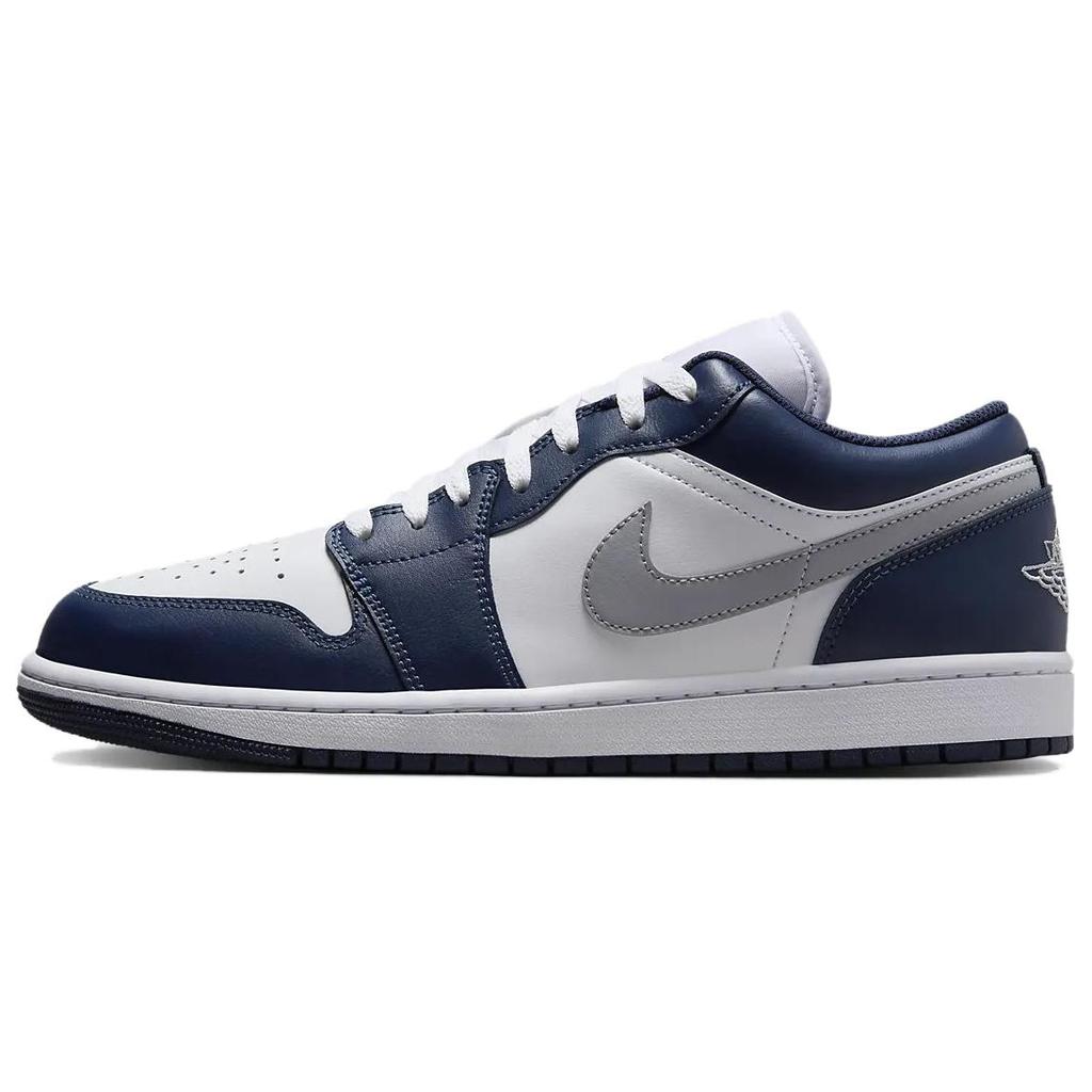 jordan 1 low blue and white