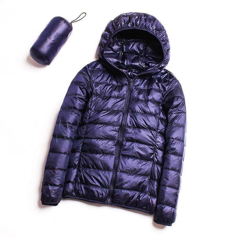 Down Jacket Women Coat Autumn Winter Spring Jackets for Warm Quilted Parka Ladies and Light 2022 Female Ultralight Hooded