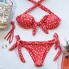 Bandeau Bikini Set Sexy Bikini Thong Biquini Women Swimsuit Female Swimwear Women Bathing Suit