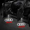 Car Door Welcome Lamp Laser Projector Logo Ghost Shadow Night Lights For Audi A3 8V A4 B8 B9 A5 A6 C7 A7 A8 Q3 Q5 Q7 S4 S6 S7 S8