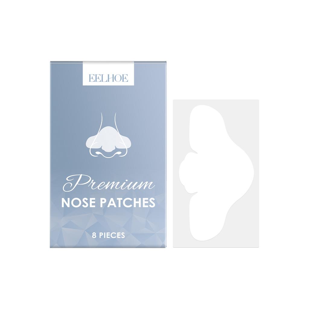 EELHOE Nose Pores Cleansing Strips Oil Control Blackhead Remover Smooth Skin Exfoliating Nose Mask 12 Packs