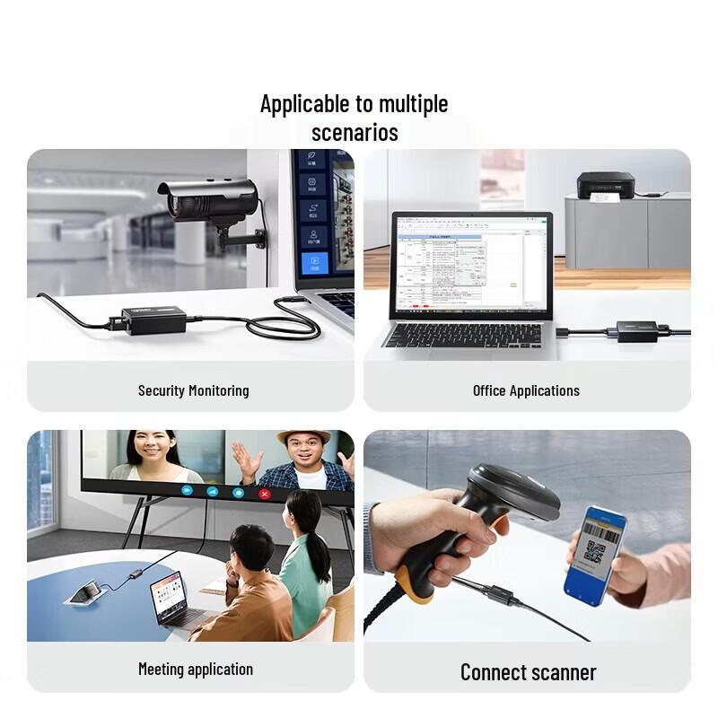 UGREEN USB 2.0 RJ45 Ethernet Extender (50m)