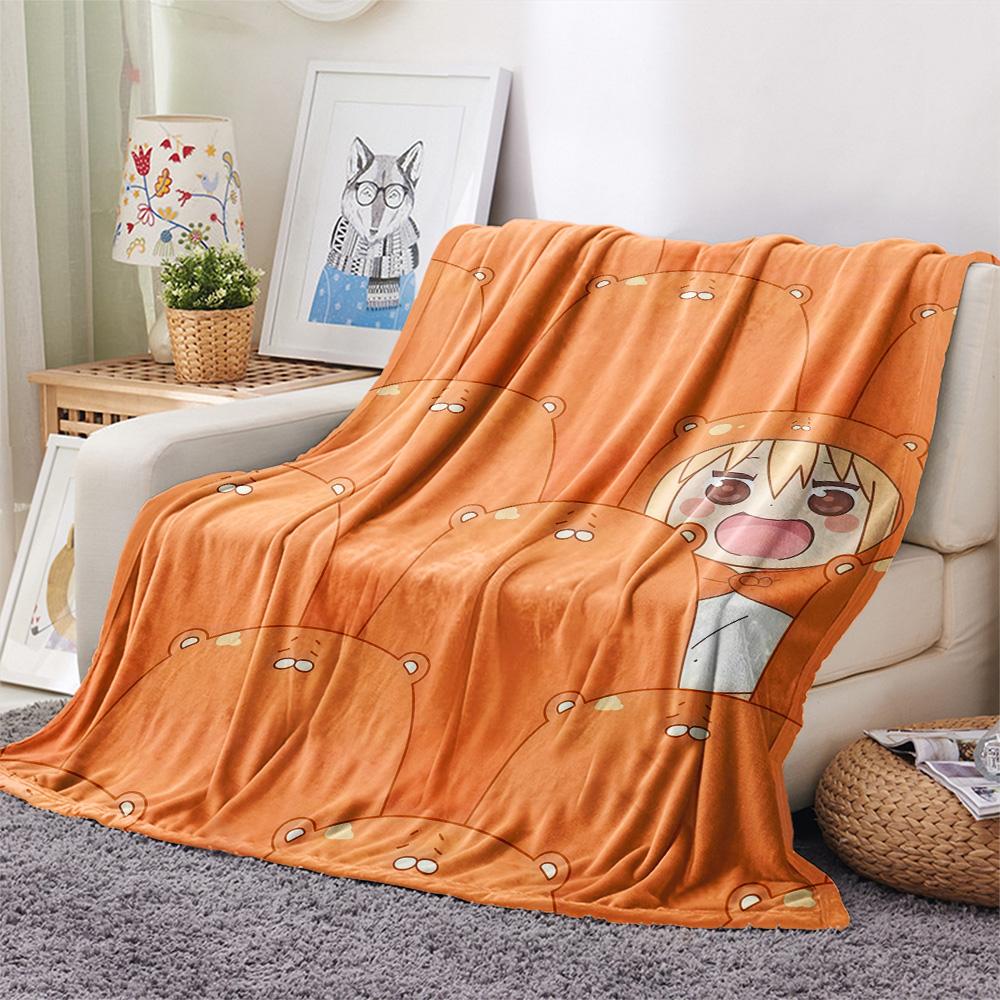 Himouto! Umaru‑chan Flannel Blanket, High quality Comfortable for All Seasons, Home Decor, Warmth and Comfort