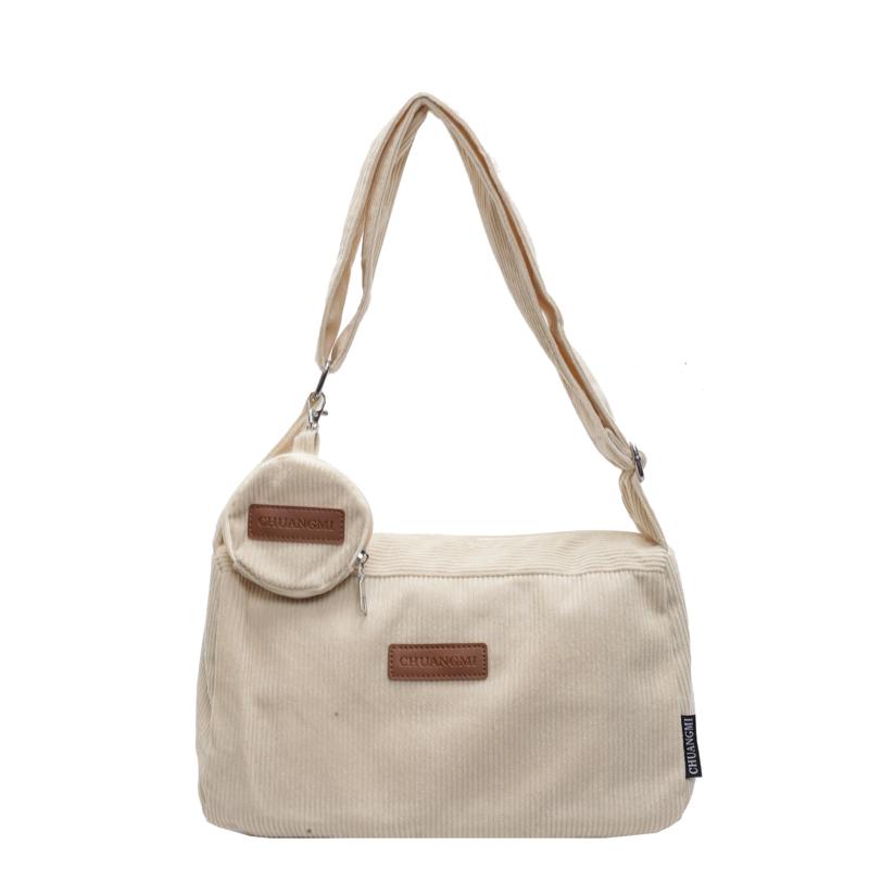 Вельветовая сумка женская сумка большая вместимость сумка через плечо