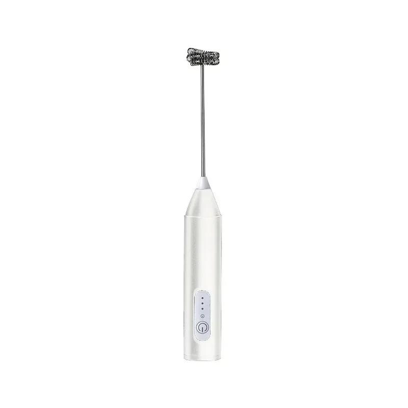 Cordless Milk Frother USB Rechargeable 3 Speeds Handheld Foam Maker for Coffee Cappuccino Latte Matcha Hot Chocolate at Home
