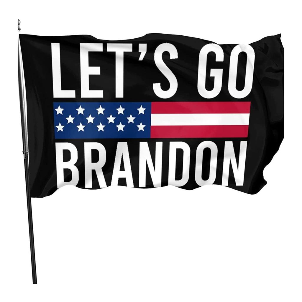 LET'S  BRANDON Flag 90*150cm Outdoor Banner Interior Decoration