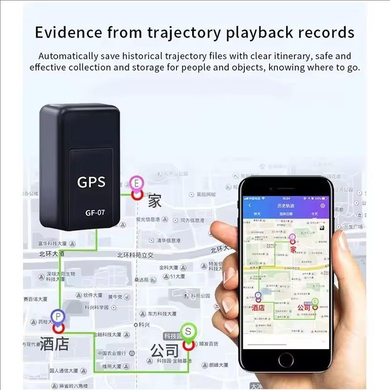 GPS трекер GF07 Мини GPS трекер Автомобильный GPS позиционер ПРИЛОЖЕНИЕ Сильный магнитный Противоугонная сигнализация Автомобильный GPS локатор