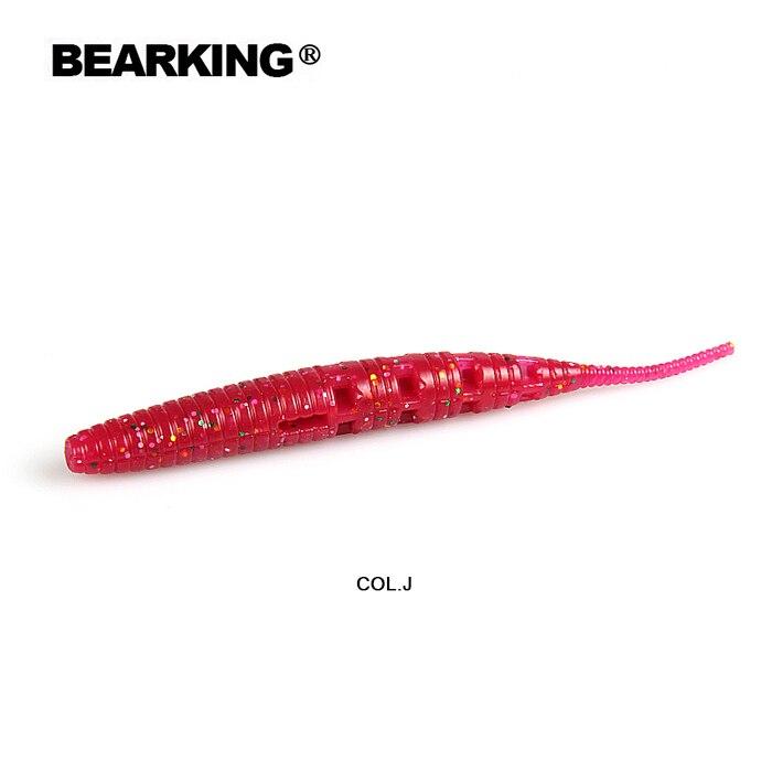 BEARKING Fishing Lure 90mm 2.5g 10pcs / Bag Soft Baits Fishing Wobbler Bass Bait Artificial Fishing Soft Lure Tacke