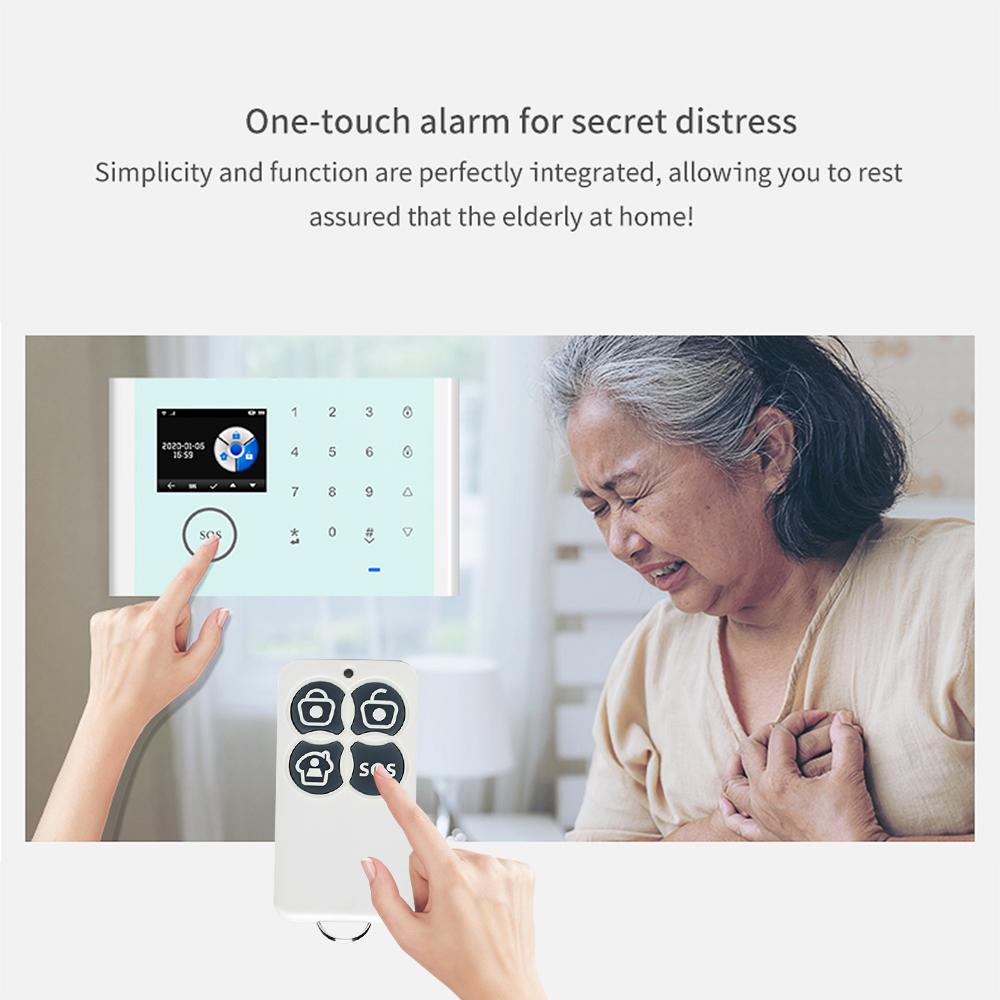 3-В-1 Сетевая Интеллектуальная Домашняя Система Оповещения Tuya APP Удаленное Управление 433 МГц Домашний Безопасный Дверной Звонок Умный Оповещатель Совместимый Инструмент
