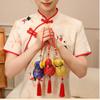 Polyester Fiber Sheep Plush Doll Chinese Style Bag Charm Festive Vibe Key Pendant  Gift