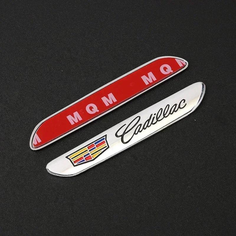 Car Side Fender Stickers Auto Body Emblems for Cadillac ATS CTS DTS STS SLS SLR XLR BLS Seville Escalade Tiburon CT6 ptwrl77