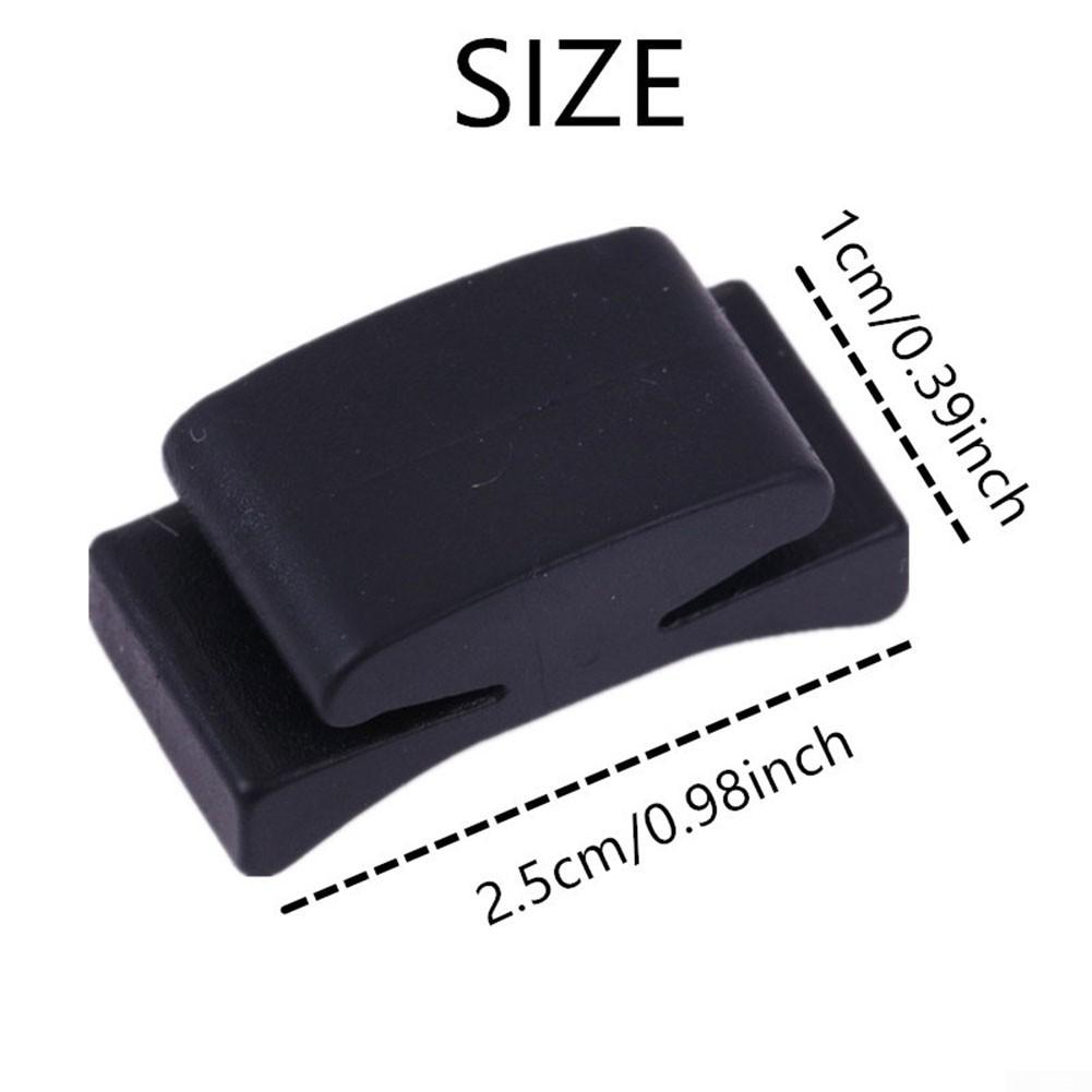 Держатель медиатора 0,98*0,39*0,39 дюйма черный для бас-гитары для укелеле