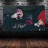Флаг-гобелен с изображением рэпера Lil Peep, Музыкальный плакат-баннер для бара, паба, студенческого общежития