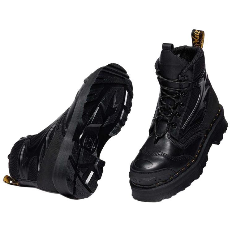 Dr. Martens Exoshield XX01 Кожаные ботинки с металлическим подноском Черные Унисекс Кроссовки 40830001