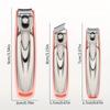 Xiaomi Stainless Steel Anti-Scatter Nail Clipper for Home Manicure and Pedicure, with Built-in Nail File and Clippings Catcher Design