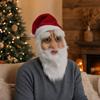 Маска Костюм Деда Мороза 3D для Праздничных Вечеринок