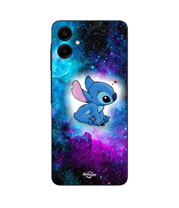 Чехол для телефона - Maniacase - Galaxy A06 - Силикон - Мягкий - Стич охана цветной