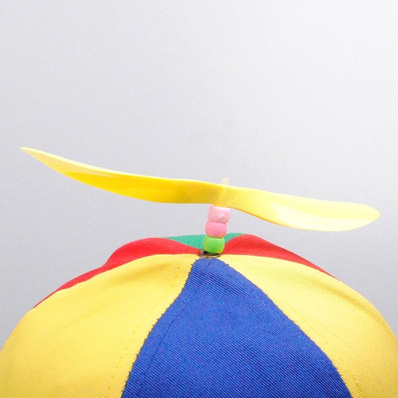 Летние женские и мужские бейсболки с пропеллером вертолета, красочная лоскутная кепка от солнца, детская регулируемая шляпа Snapback для папы