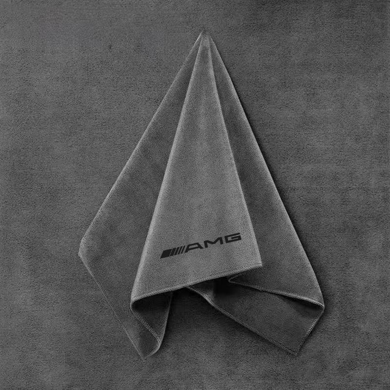 GMO3 Car Microfiber Cleaning Towel Car Drying Cloth Towel Auto Washing Tools For Mercedes Benz AMG W203 W206 W220 W205 W211 W212 W201