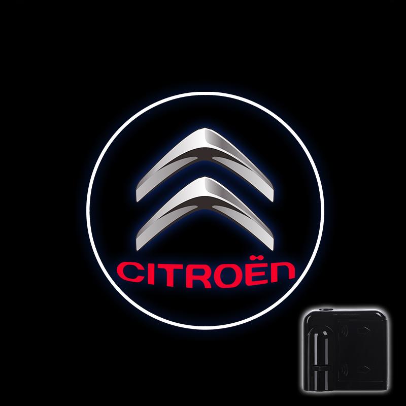 Авто Универсальный Беспроводной Дверной Светодиодный Приветственный Свет Проекционная Лампа Свет Для Citroen C4 C5 C3 C2 C1 C4L C6 Picasso Saxo VTS