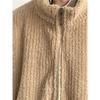Winter Japanese Style Stand Collar Fleece Puffer Jacket Loose Fit Casual Warm Coat Teens